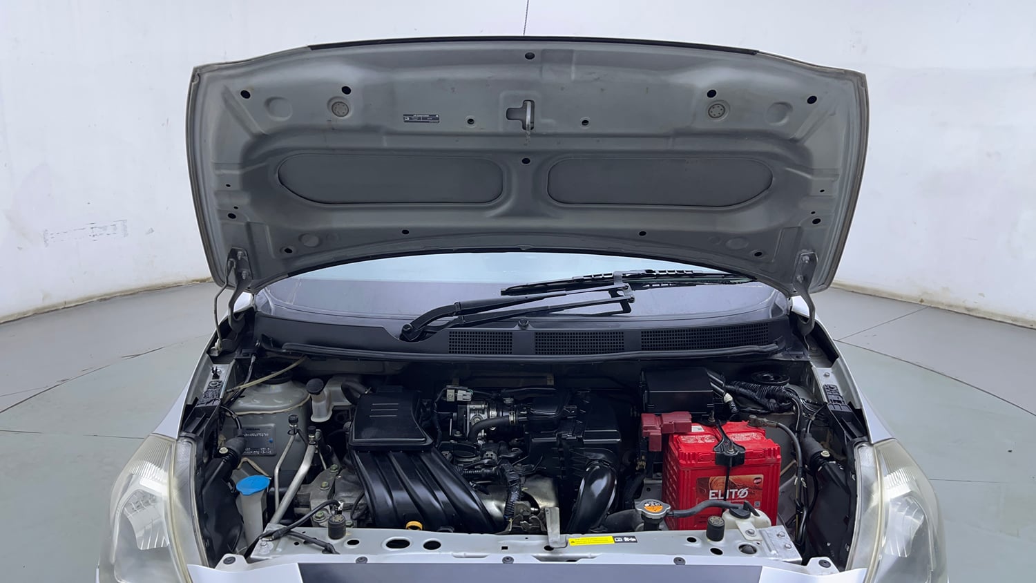 Used 2018 Datsun Go Plus T Petrol Manual engine ENGINE & BONNET OPEN FRONT VIEW