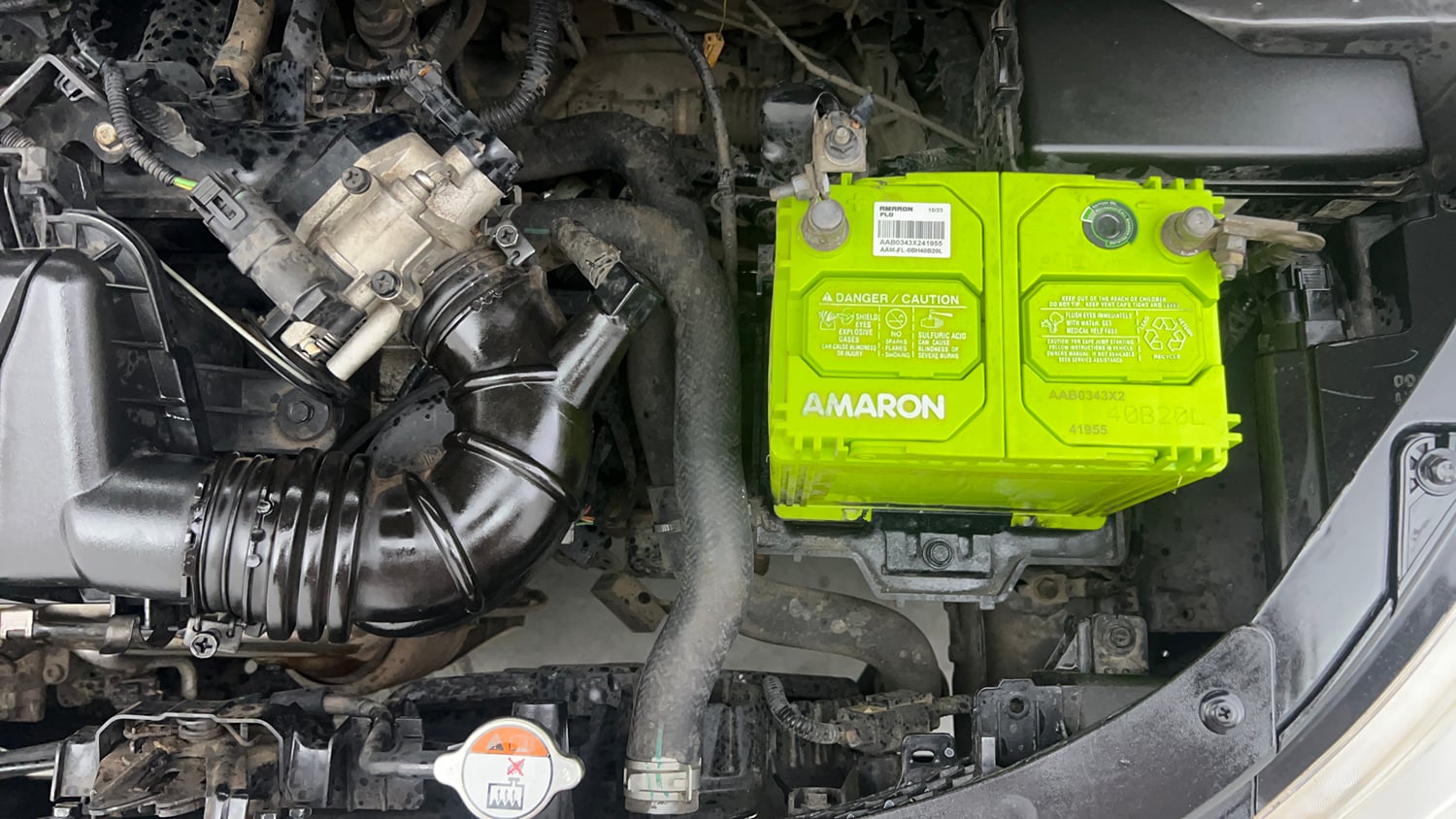 Used 2016 Hyundai i10 Magna 1.1 iRDE2 Petrol Manual engine ENGINE LEFT SIDE VIEW