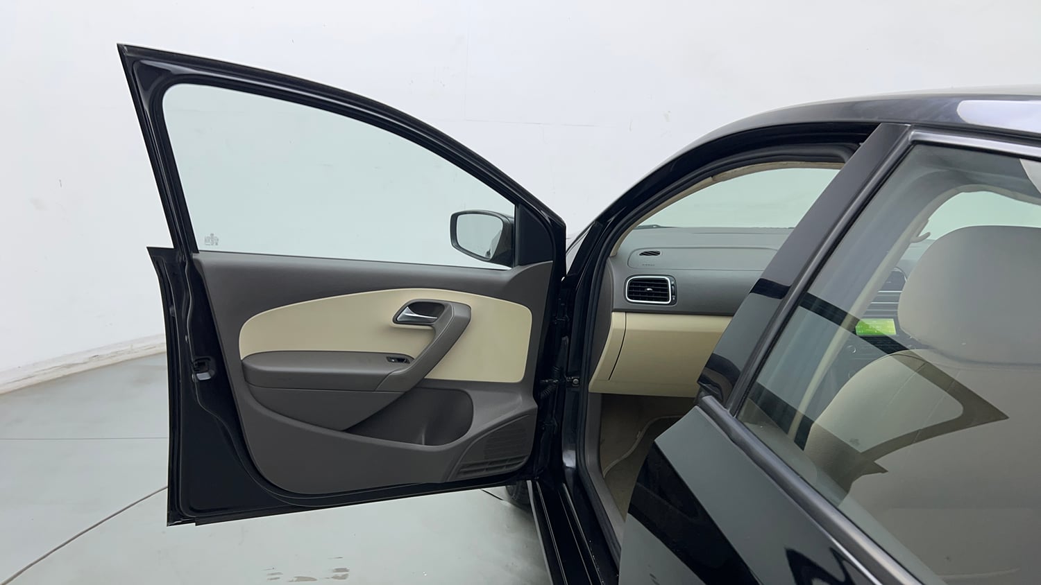Used 2013 Volkswagen Vento Highline Petrol AT Petrol Automatic interior LEFT FRONT DOOR OPEN VIEW