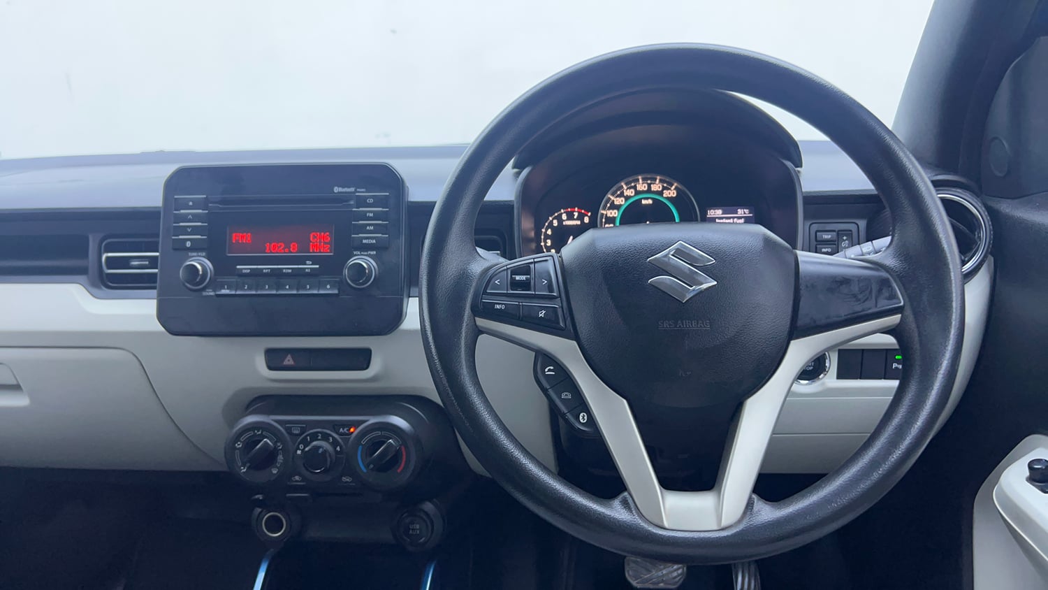Used 2019 Maruti Suzuki Ignis Zeta 1.2 AMT Petrol Automatic interior STEERING VIEW