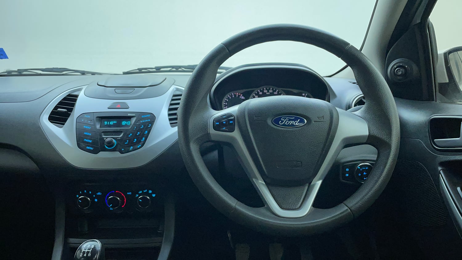 Used 2017 Ford Figo Trend 1.2 Ti-VCT Petrol Manual interior STEERING VIEW