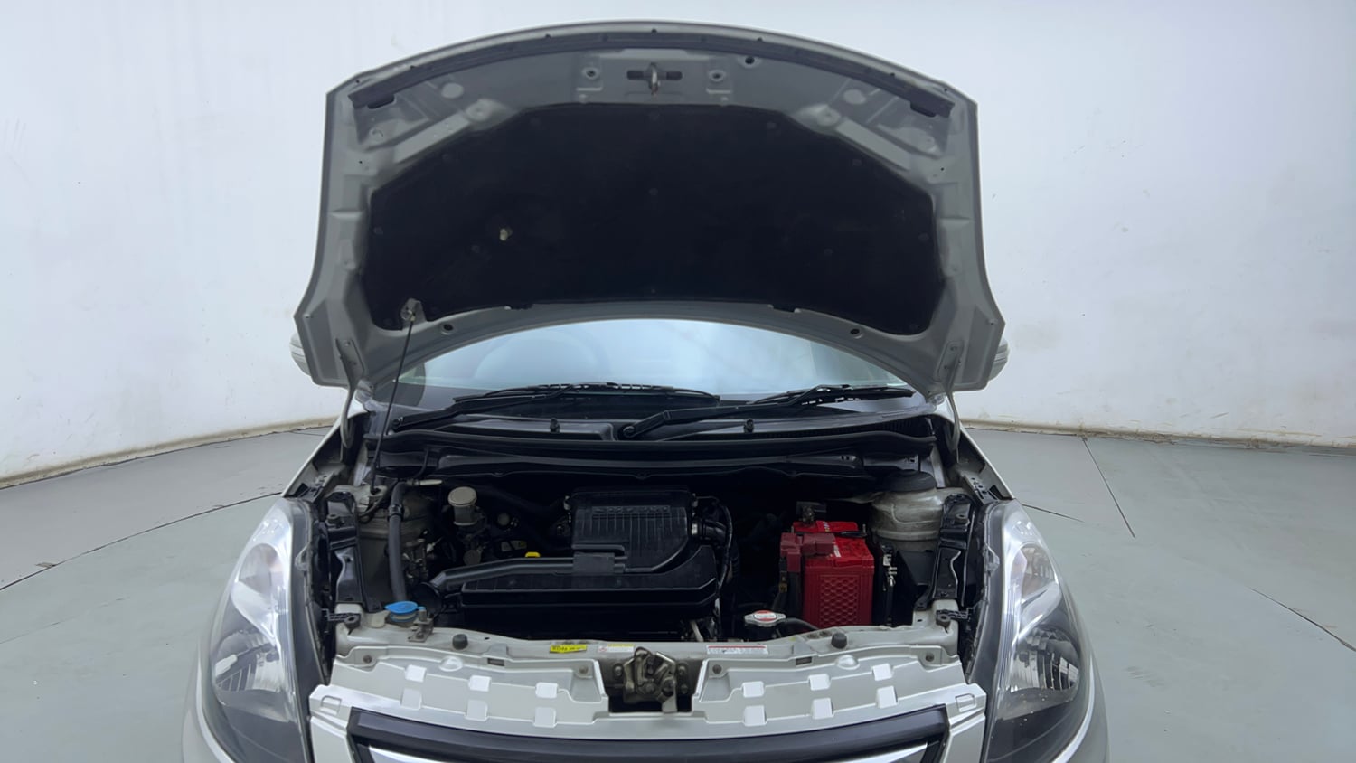 Used 2016 Maruti Suzuki Swift Dzire VXI Petrol Manual engine ENGINE & BONNET OPEN FRONT VIEW
