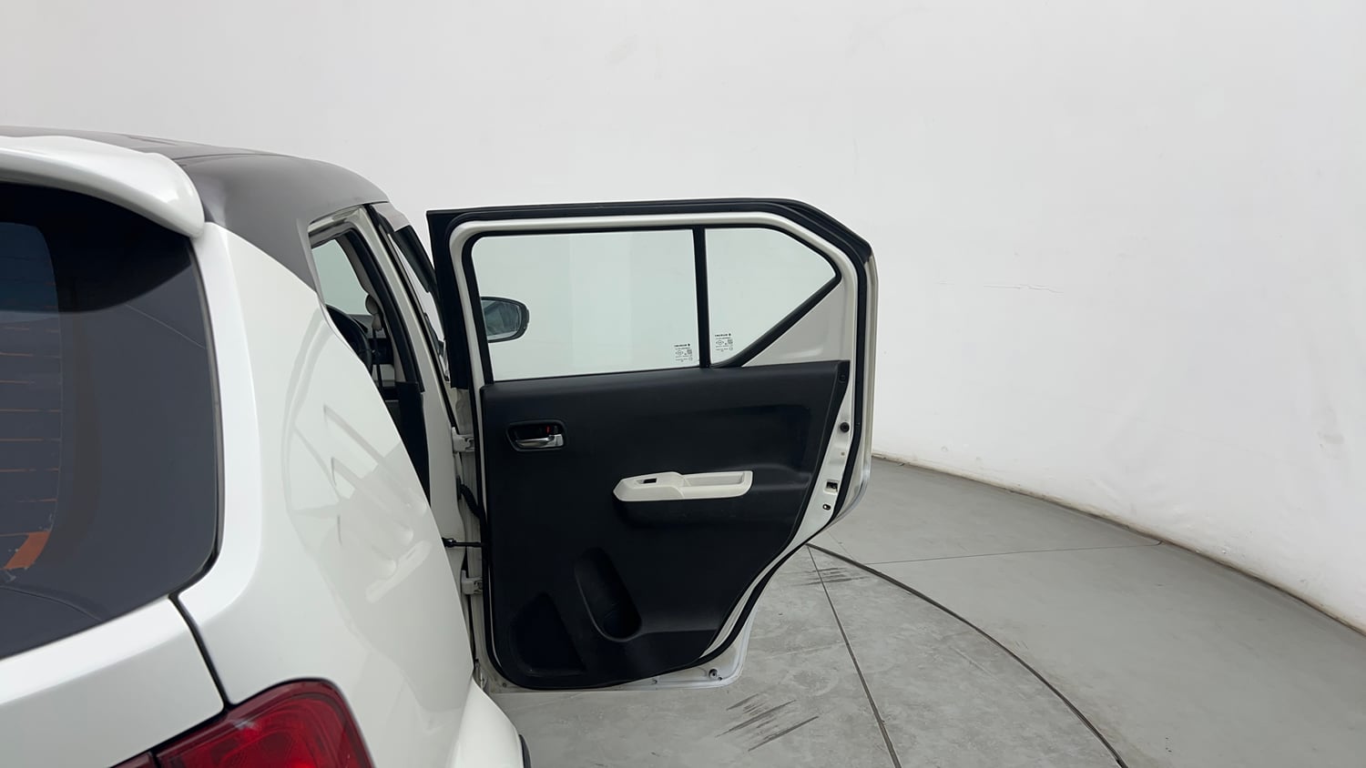 Used 2017 Maruti Suzuki Ignis Zeta 1.2 AMT Petrol Automatic interior RIGHT REAR DOOR OPEN VIEW