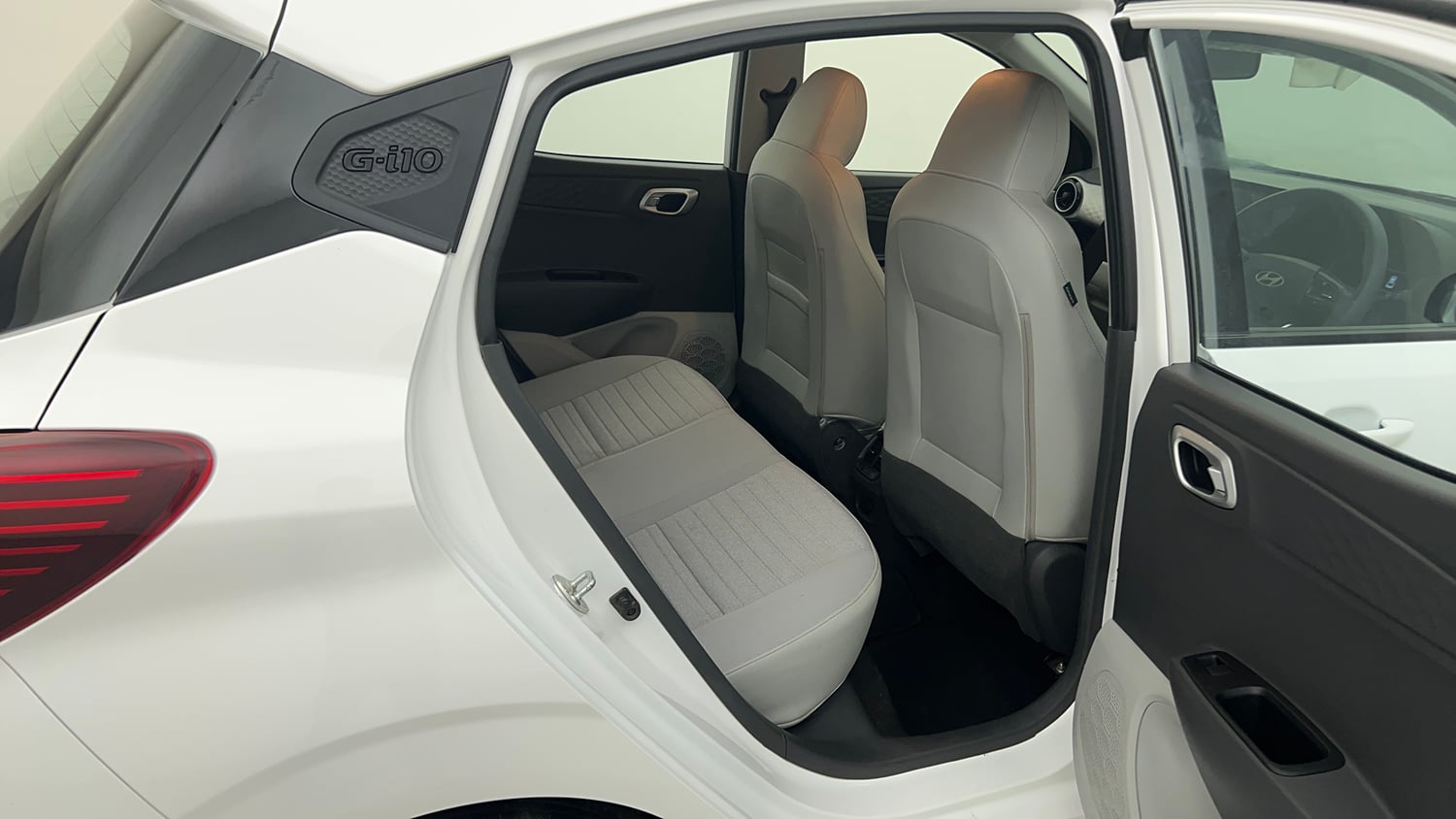 Used 2026 Hyundai Grand i10 Nios Sportz 1.2 Hy-CNG Duo Cng Manual interior RIGHT SIDE REAR DOOR CABIN VIEW