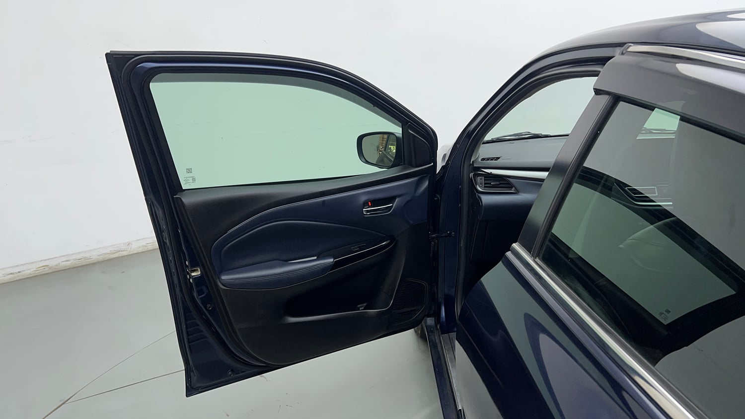 Used 2024 Maruti Suzuki Baleno Alpha AGS Petrol Automatic interior LEFT FRONT DOOR OPEN VIEW