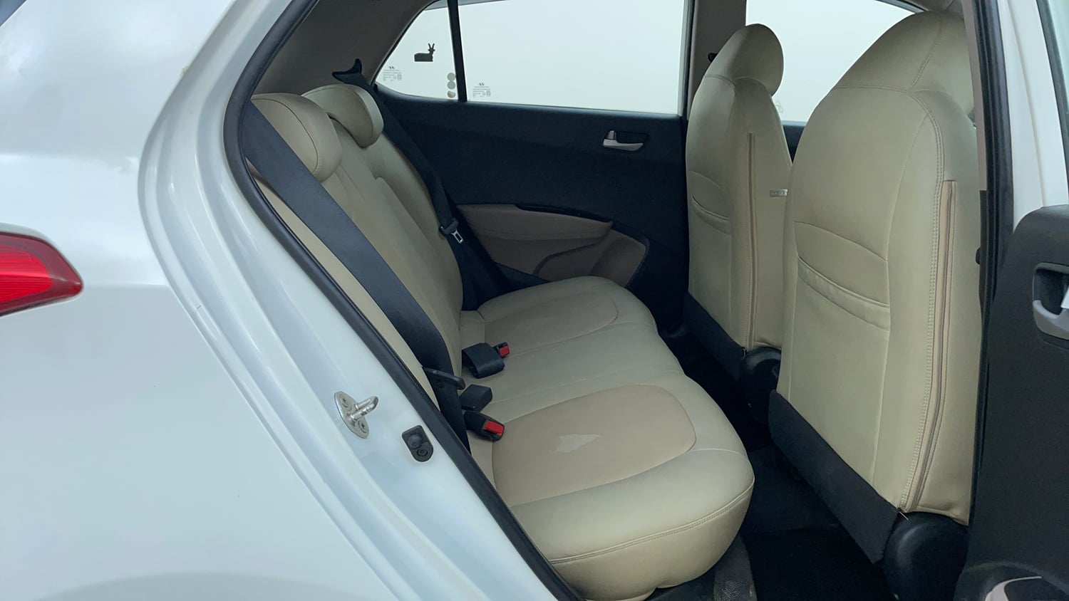Used 2014 Hyundai Grand i10 Asta AT 1.2 Kappa VTVT Petrol Automatic interior RIGHT SIDE REAR DOOR CABIN VIEW