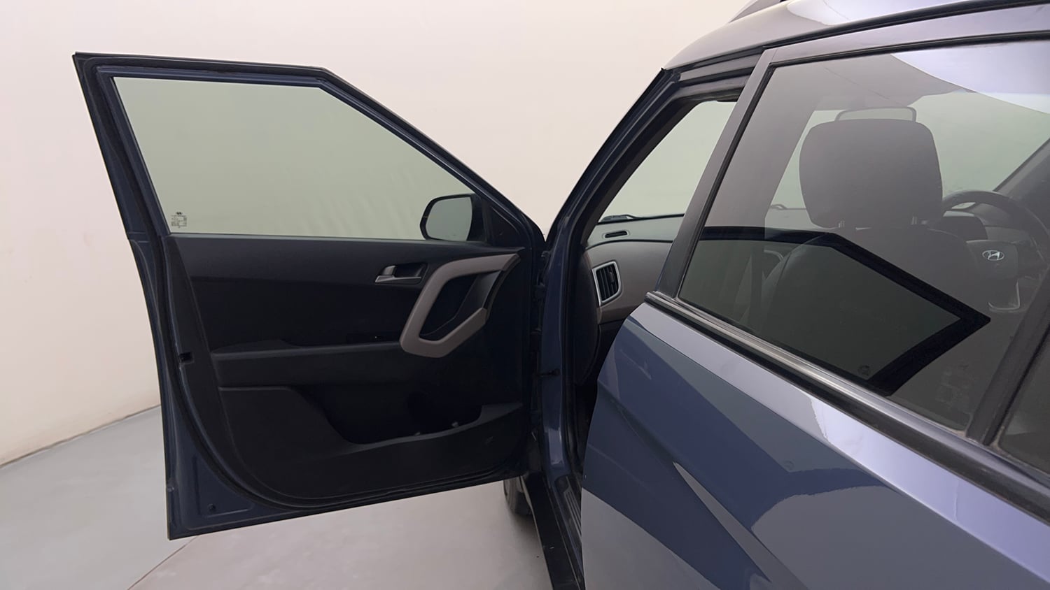 Used 2017 Hyundai Creta 1.6 SX Plus AT Petrol Petrol Automatic interior LEFT FRONT DOOR OPEN VIEW