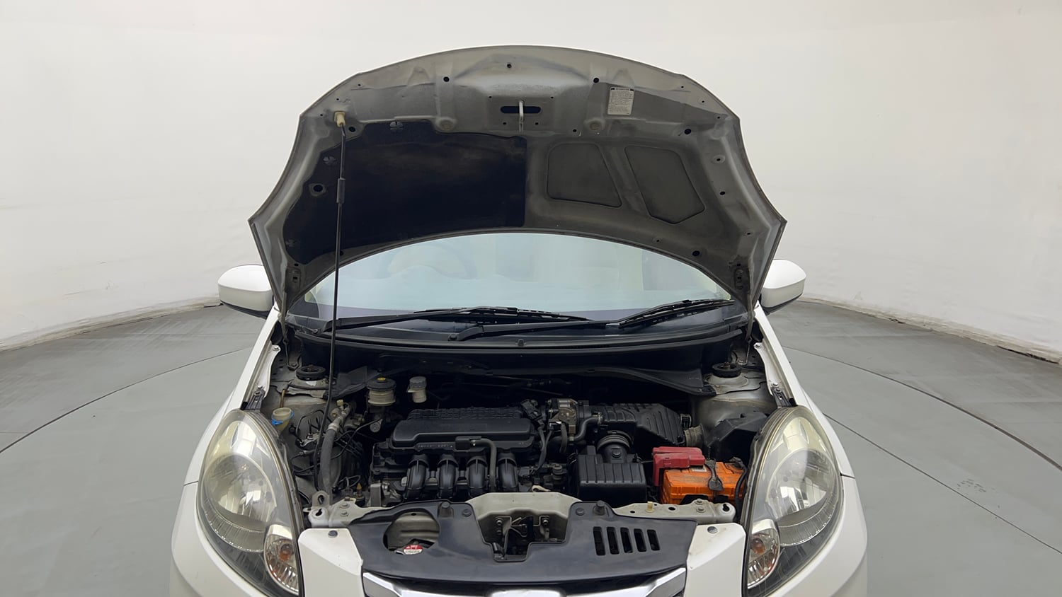 Used 2014 Honda Amaze 1.2 S i-VTEC Petrol Manual engine ENGINE & BONNET OPEN FRONT VIEW
