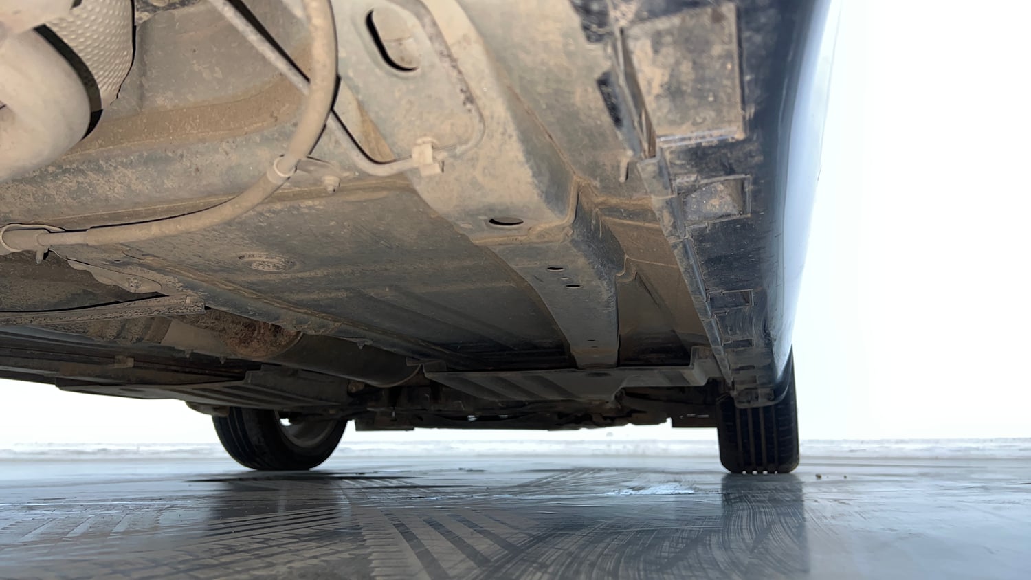 Used 2024 Maruti Suzuki Baleno Alpha AGS Petrol Automatic extra REAR RIGHT UNDERBODY VIEW
