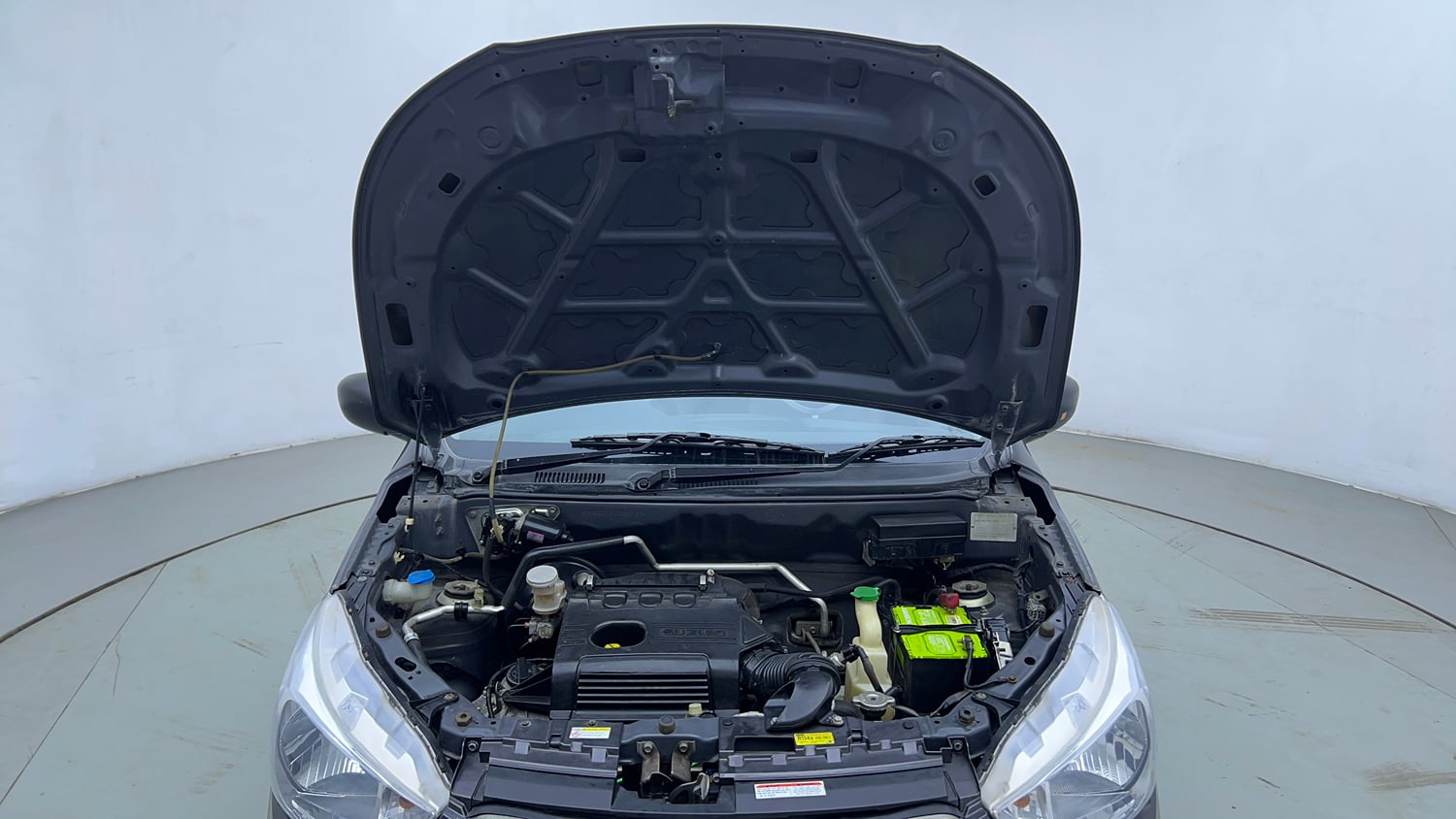 Used 2017 Maruti Suzuki Alto K10 VXi AMT Petrol Automatic engine ENGINE & BONNET OPEN FRONT VIEW