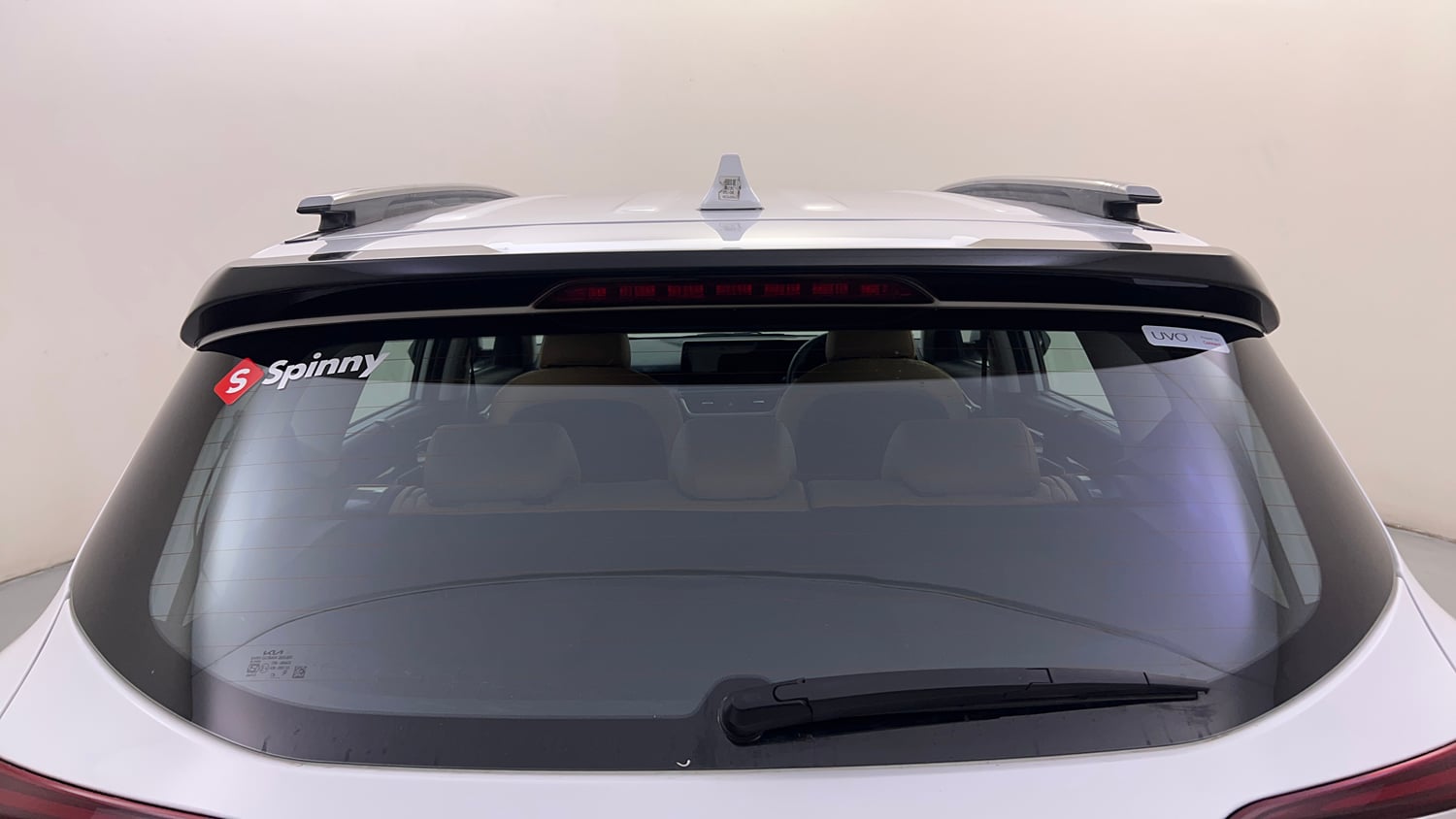 Used 2022 Kia Seltos HTX Plus 1.5 Diesel Diesel Manual exterior BACK WINDSHIELD VIEW