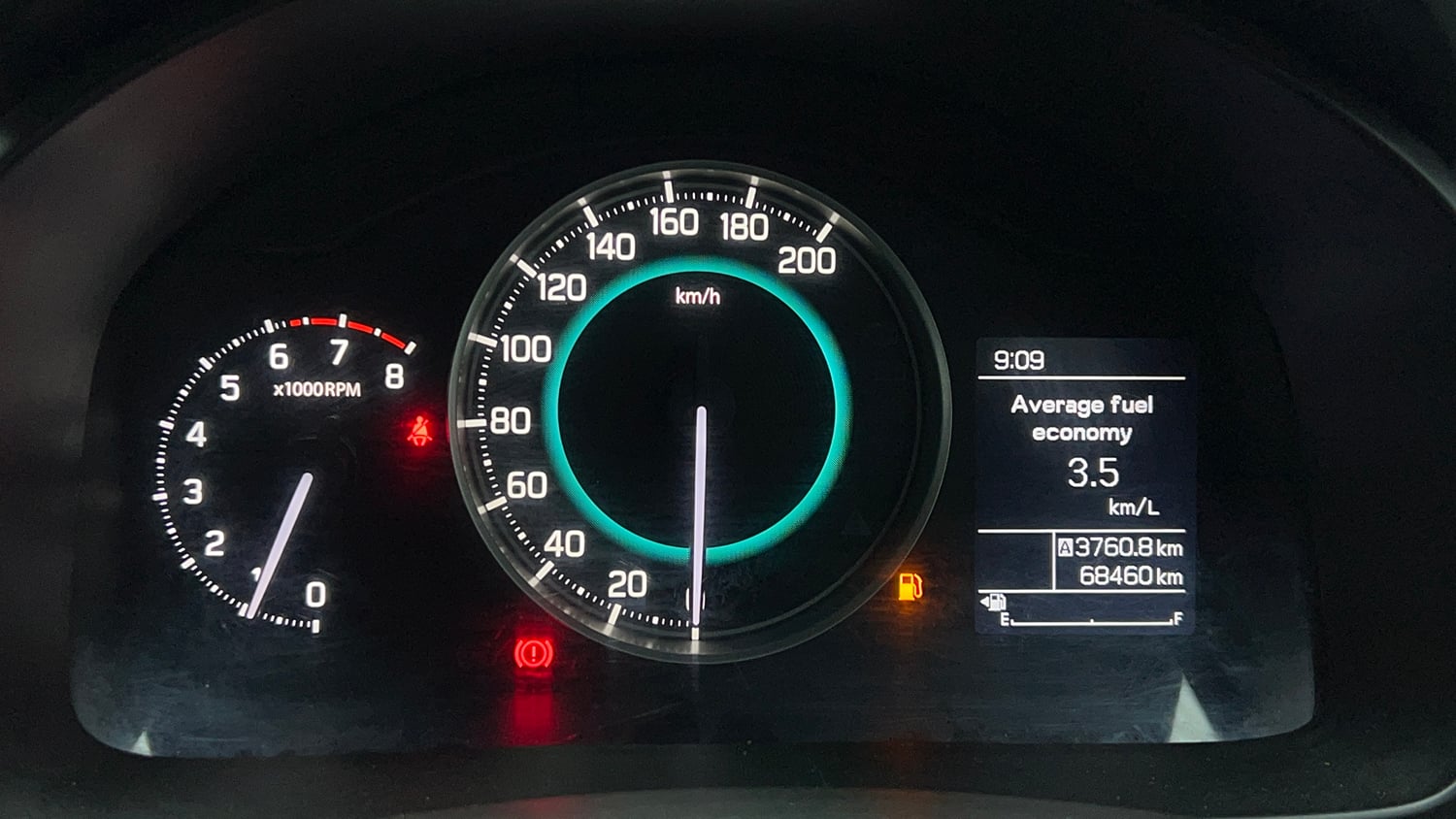 Used 2017 Maruti Suzuki Ignis Delta 1.2 MT Petrol Manual interior CLUSTERMETER VIEW