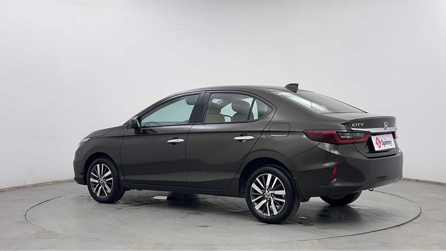 Used 2021 Honda City ZX CVT Petrol Petrol Automatic exterior LEFT REAR CORNER VIEW