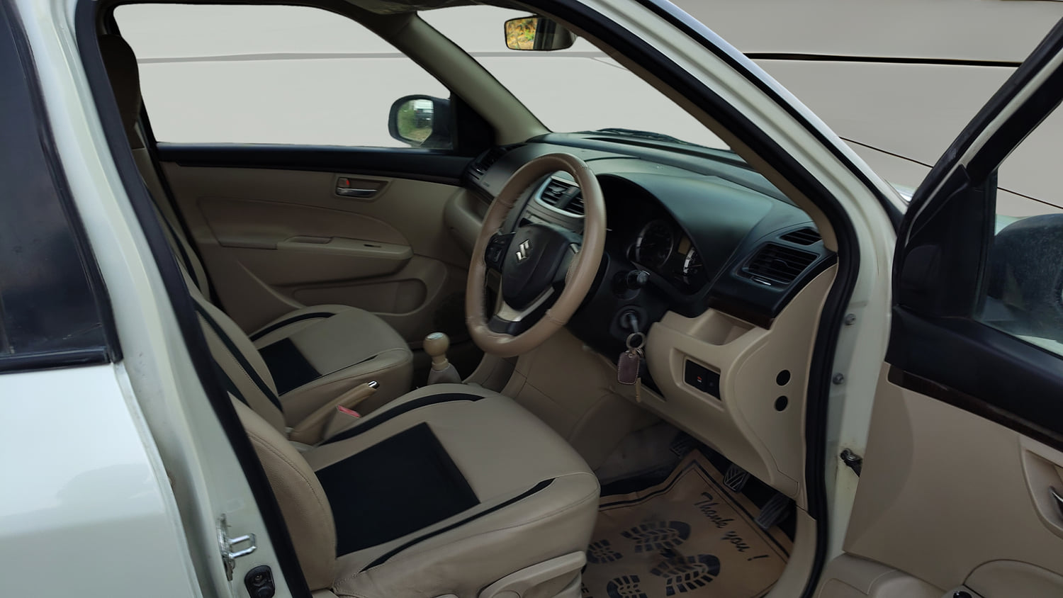 Used 2012 Maruti Suzuki Swift Dzire ZXI Petrol Manual interior RIGHT SIDE FRONT DOOR CABIN VIEW