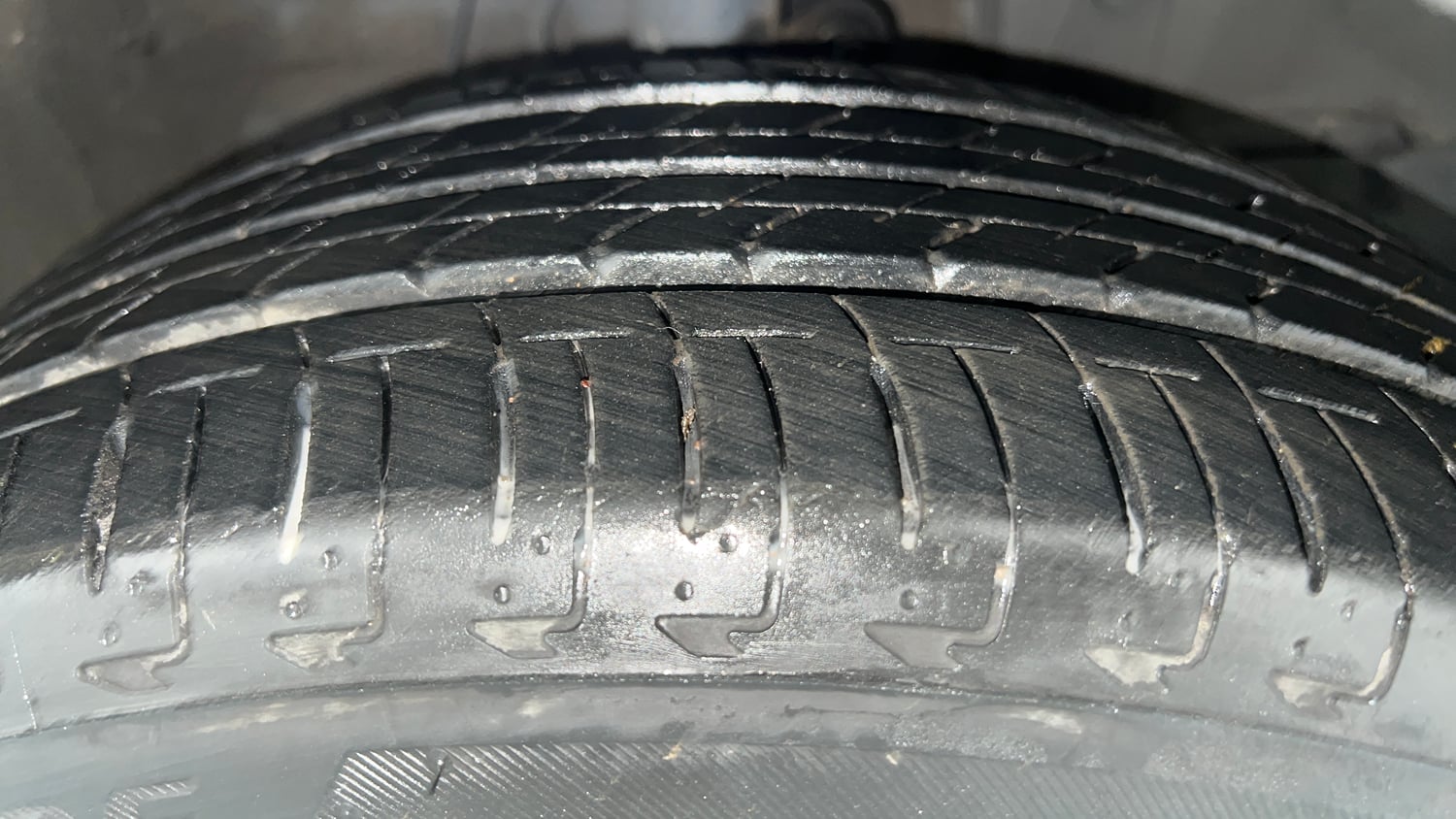 Used 2018 Honda City VX Petrol Petrol Manual tyres RIGHT FRONT TYRE TREAD VIEW