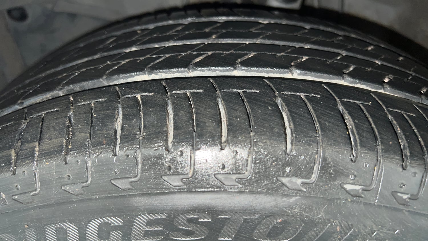 Used 2018 Honda City VX Petrol Petrol Manual tyres LEFT FRONT TYRE TREAD VIEW