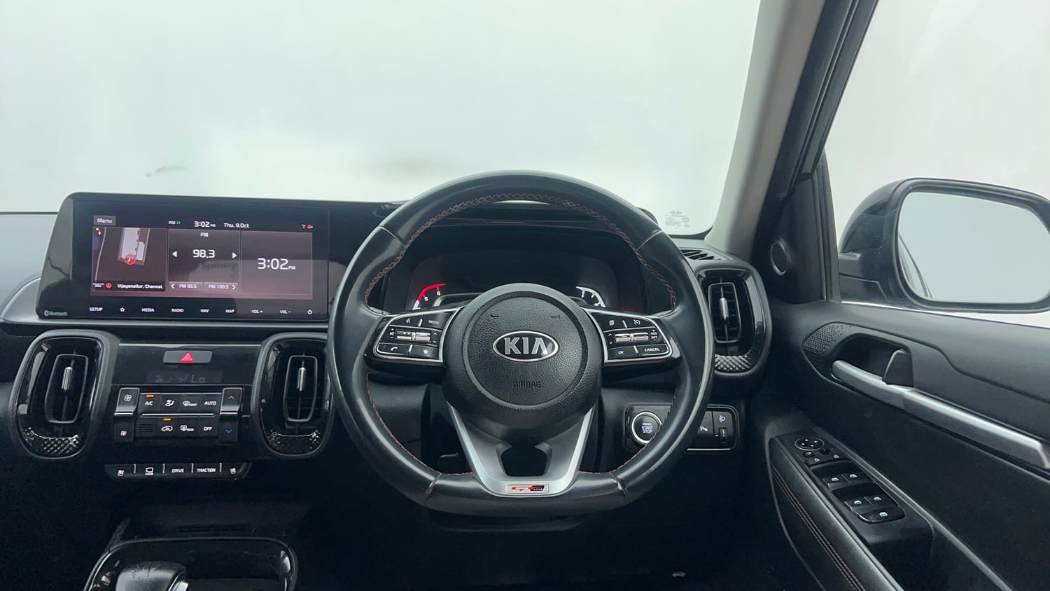Used 2021 Kia Sonet GTX Plus 1.5 AT Diesel Automatic interior STEERING VIEW