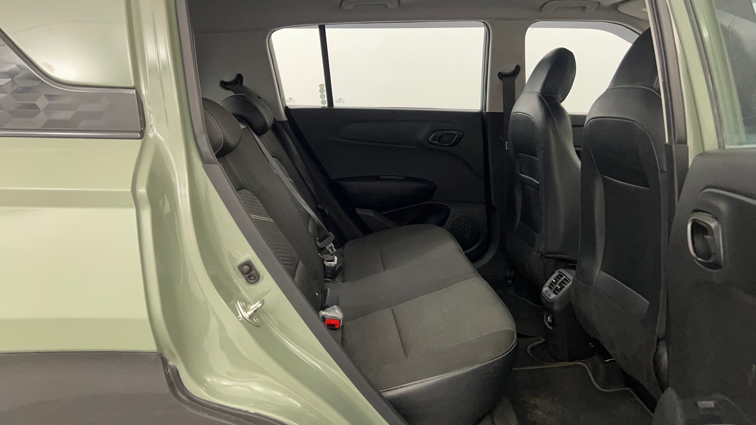 Used 2024 Hyundai Exter SX 1.2 AMT Petrol Automatic interior RIGHT SIDE REAR DOOR CABIN VIEW