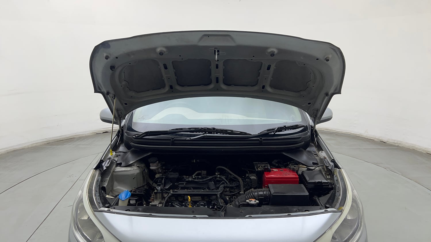 Used 2019 Hyundai Elite i20 Magna Executive 1.2 Petrol Manual engine ENGINE & BONNET OPEN FRONT VIEW