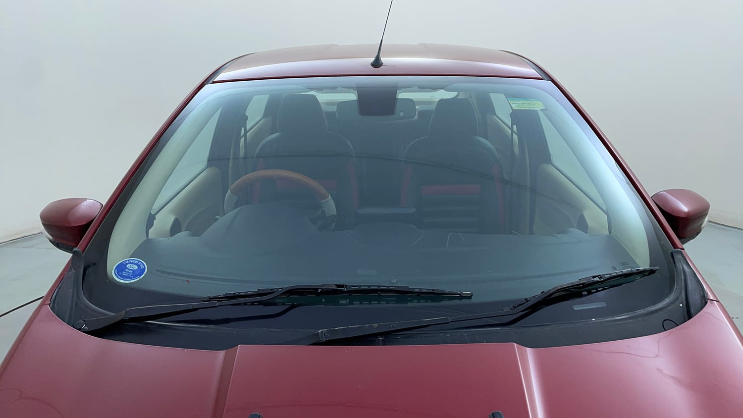 Used 2019 Ford Figo Aspire Titanium Plus 1.5 TDCi Diesel Manual exterior FRONT WINDSHIELD VIEW