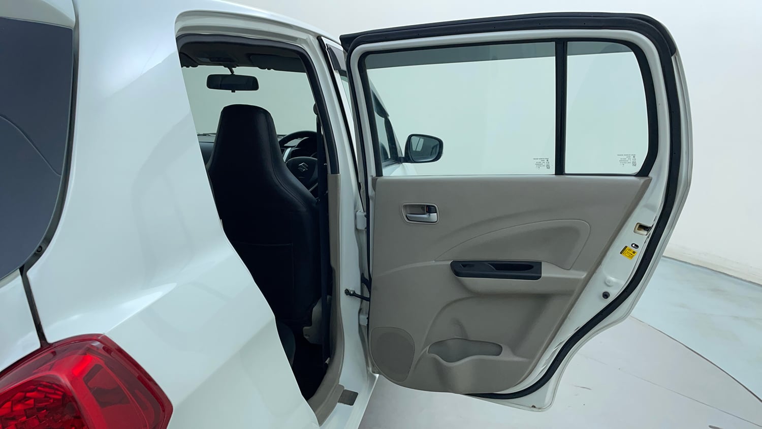 Used 2016 Maruti Suzuki Celerio ZXi AMT Petrol Automatic interior RIGHT REAR DOOR OPEN VIEW
