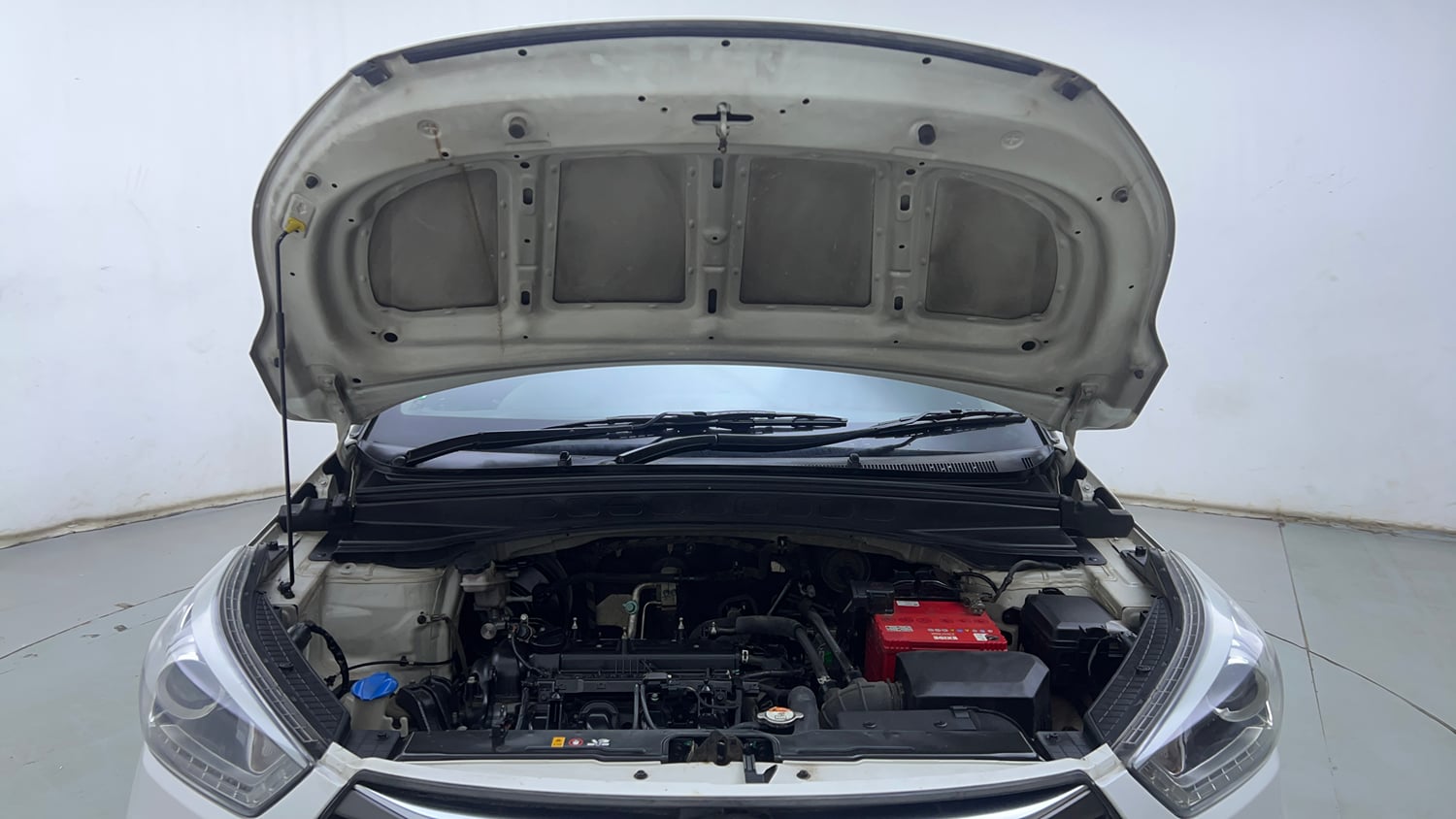 Used 2016 Hyundai Creta 1.6 SX Plus AT Petrol Petrol Automatic engine ENGINE & BONNET OPEN FRONT VIEW