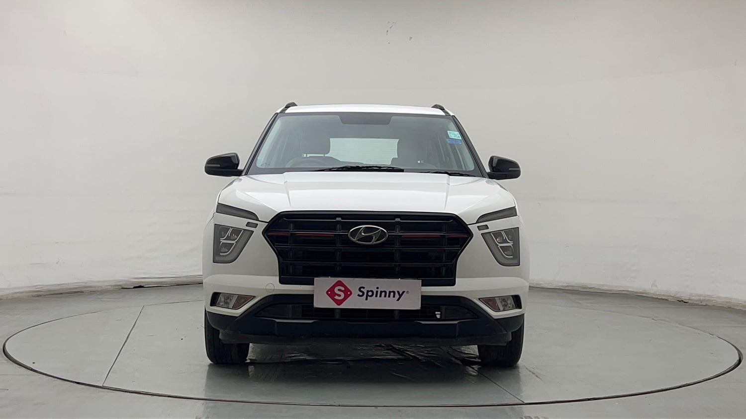 Used 2023 Hyundai Creta S Plus 1.5 Petrol Knight Petrol Manual exterior FRONT VIEW