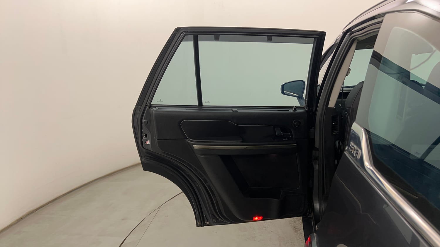Used 2017 Tata Hexa XTA 4x2 7 STR Diesel Automatic interior LEFT REAR DOOR OPEN VIEW