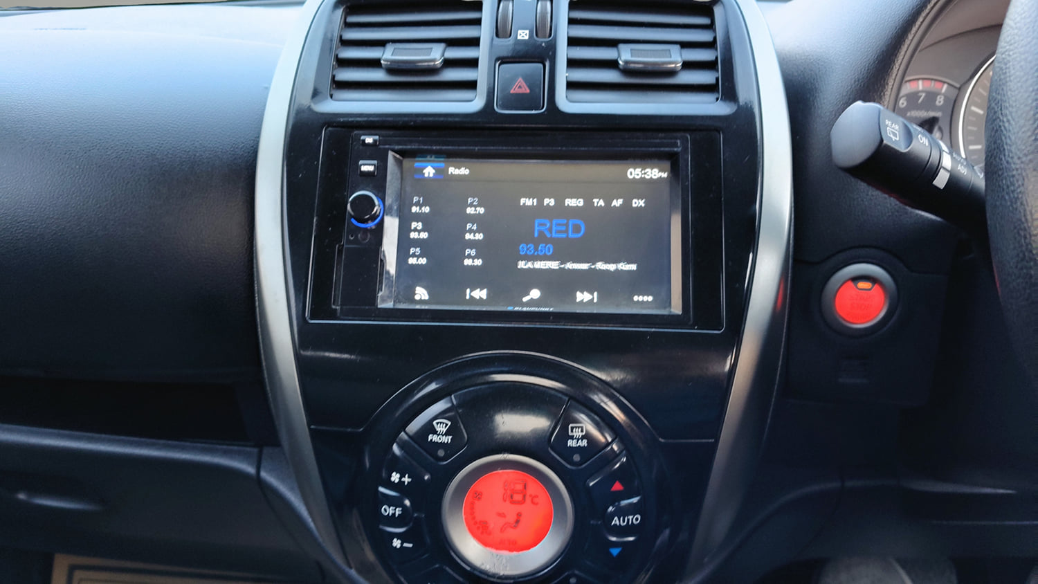 Used 2018 Nissan Micra XV CVT Petrol Automatic interior MUSIC SYSTEM & AC CONTROL VIEW