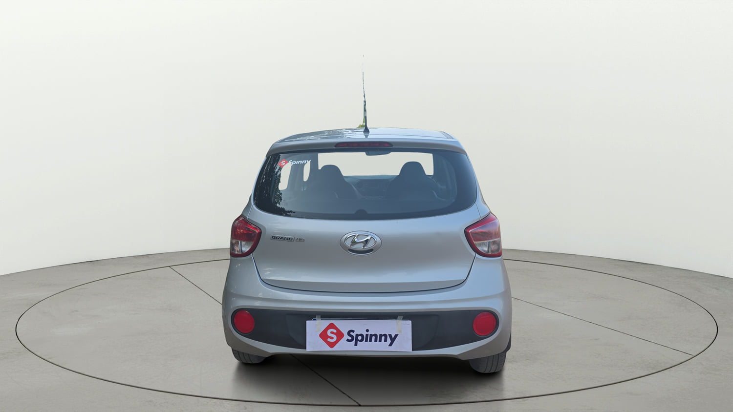 Used 2018 Hyundai Grand i10 Magna 1.2 Kappa VTVT Petrol Manual exterior BACK VIEW