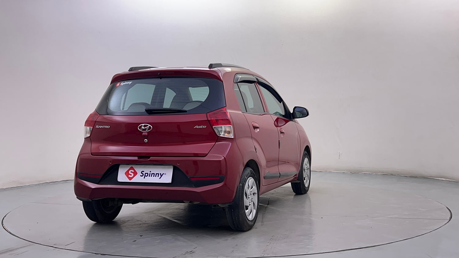 Used 2018 Hyundai Santro Asta Petrol Manual exterior RIGHT REAR CORNER VIEW