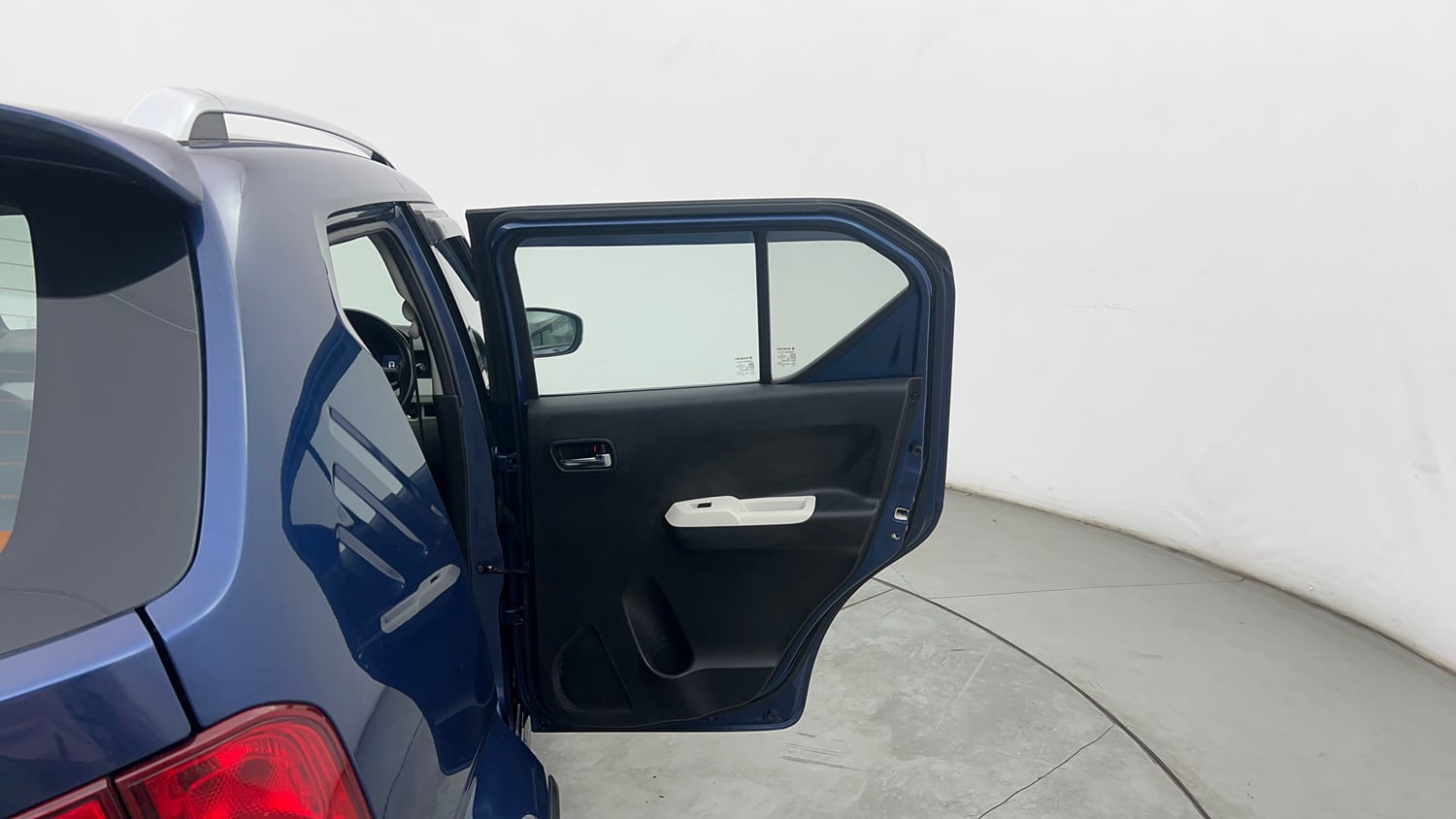 Used 2020 Maruti Suzuki Ignis Zeta 1.2 AMT Petrol Automatic interior RIGHT REAR DOOR OPEN VIEW