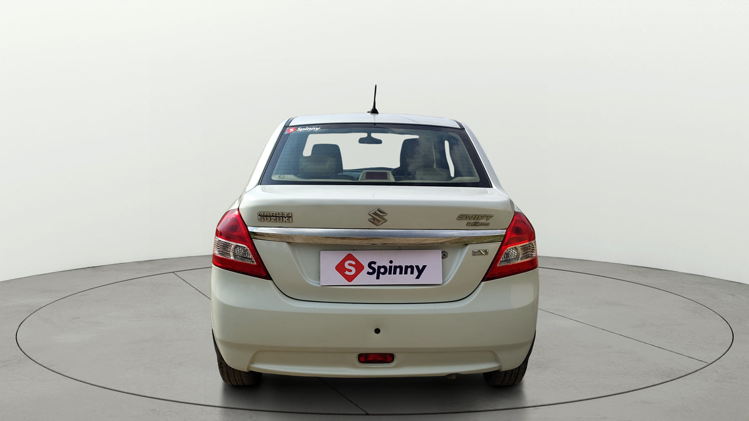 Used 2012 Maruti Suzuki Swift Dzire ZXI Petrol Manual exterior BACK VIEW