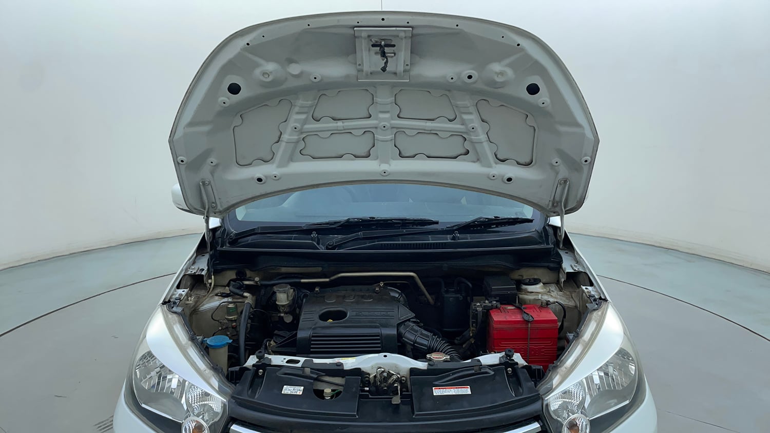 Used 2016 Maruti Suzuki Celerio ZXi AMT Petrol Automatic engine ENGINE & BONNET OPEN FRONT VIEW