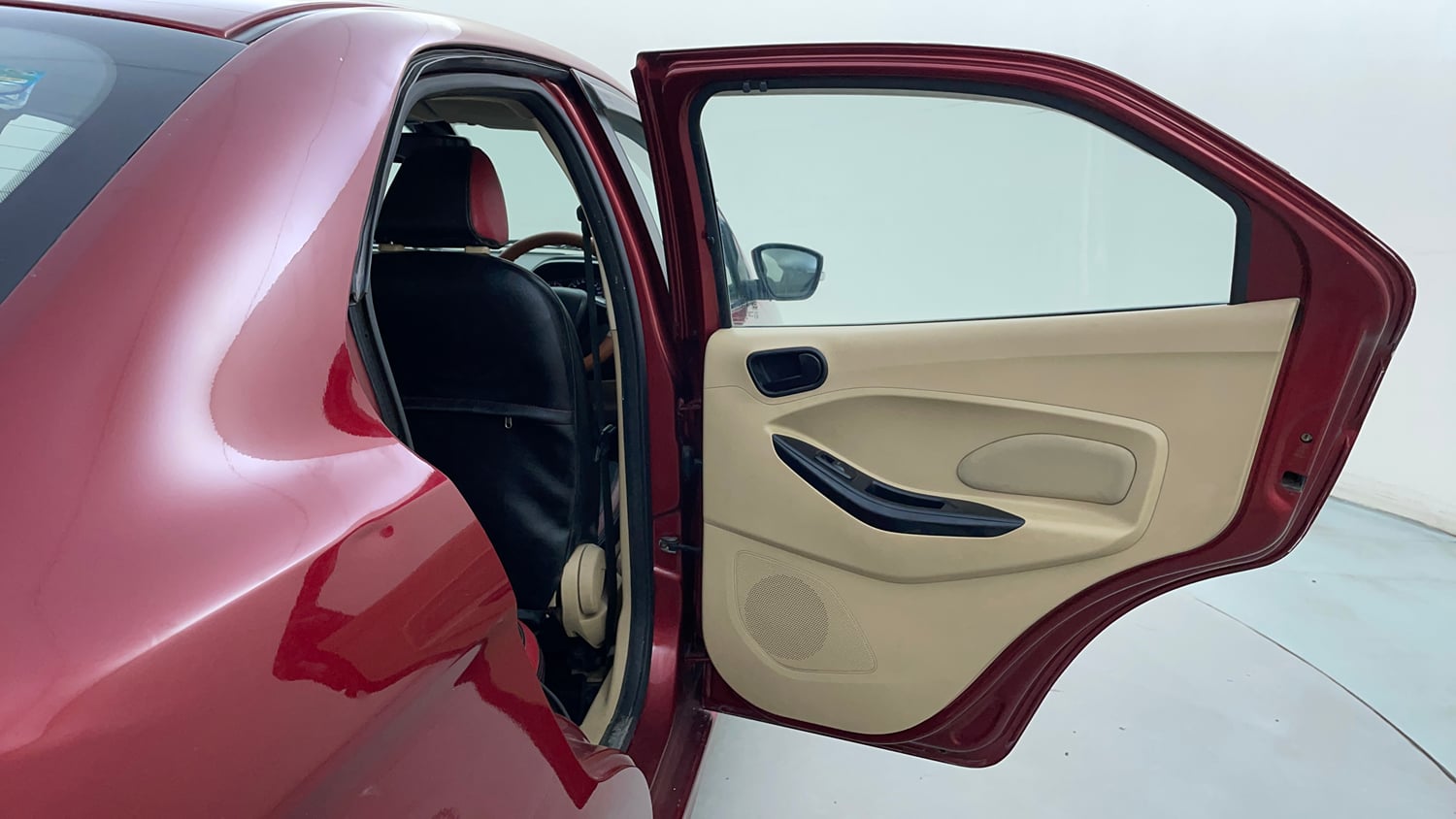 Used 2019 Ford Figo Aspire Titanium Plus 1.5 TDCi Diesel Manual interior RIGHT REAR DOOR OPEN VIEW