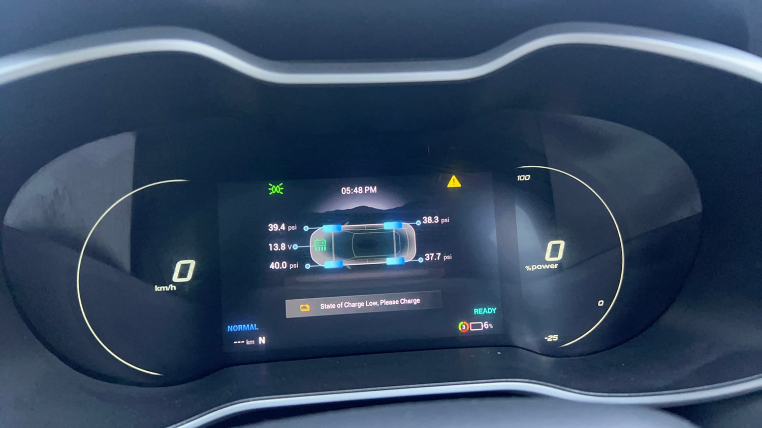 Used 2023 MG Motors ZS EV Exclusive Electric Automatic interior CLUSTERMETER VIEW
