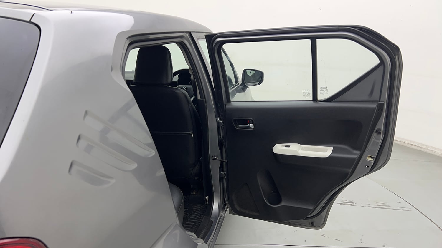 Used 2017 Maruti Suzuki Ignis Delta 1.2 MT Petrol Manual interior RIGHT REAR DOOR OPEN VIEW