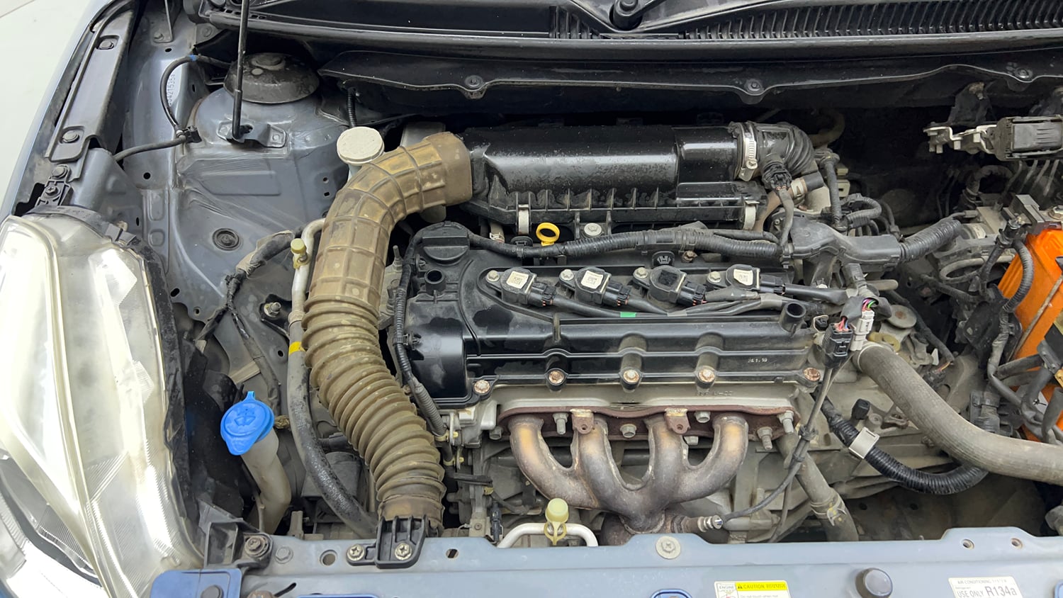 Used 2018 Maruti Suzuki Baleno Delta 1.2 Petrol Manual engine ENGINE RIGHT SIDE VIEW