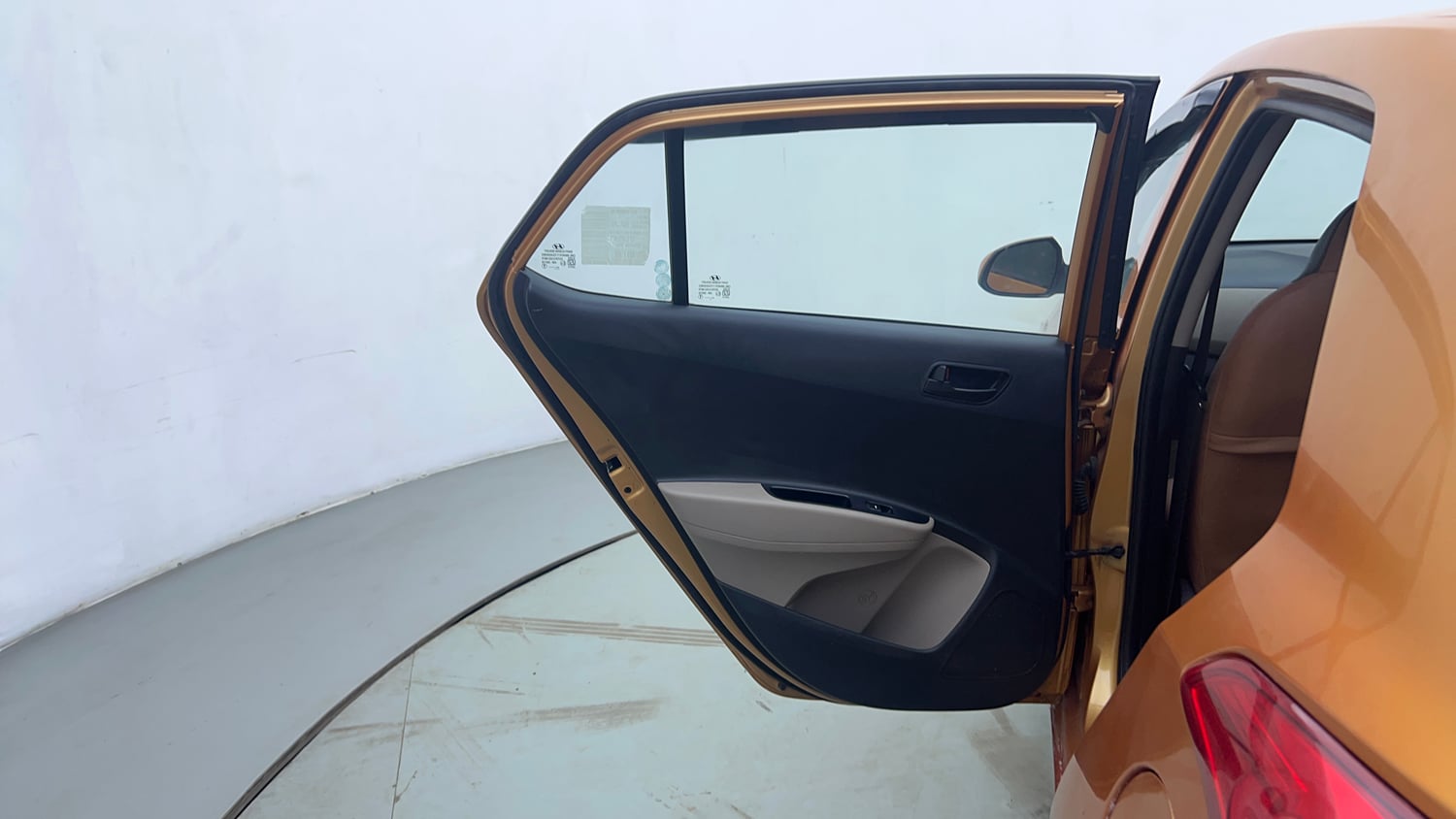 Used 2016 Hyundai Grand i10 Magna AT 1.2 Kappa VTVT Petrol Automatic interior LEFT REAR DOOR OPEN VIEW