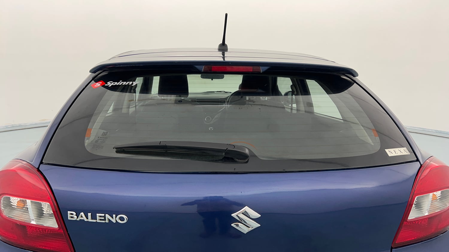 Used 2019 Maruti Suzuki Baleno Delta Petrol Manual exterior BACK WINDSHIELD VIEW