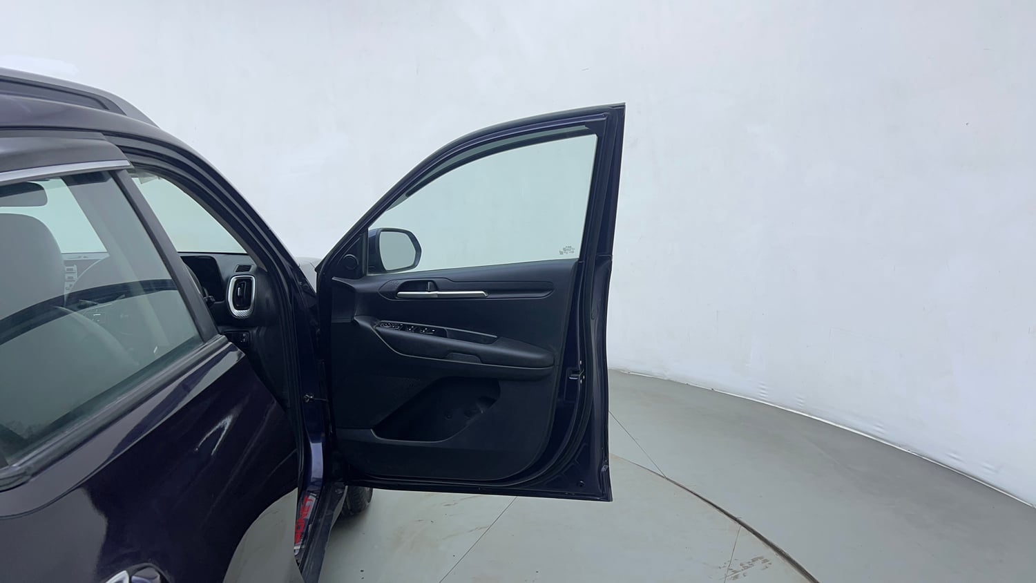 Used 2023 Kia Sonet HTK Plus 1.2 Petrol Manual interior RIGHT FRONT DOOR OPEN VIEW