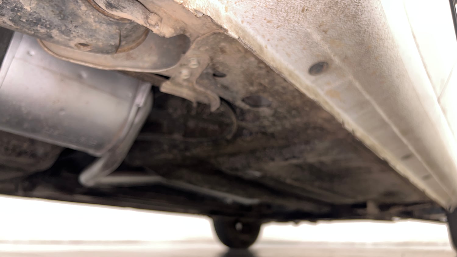 Used 2015 Datsun GO T Petrol Manual extra REAR RIGHT UNDERBODY VIEW