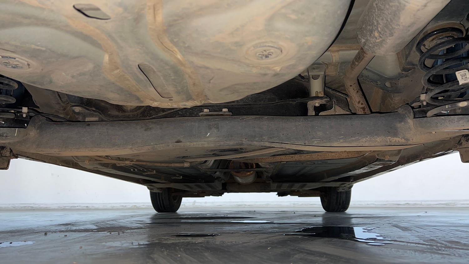 Used 2022 Maruti Suzuki Baleno Delta MT Petrol Manual extra REAR UNDERBODY VIEW (TAKEN FROM REAR)