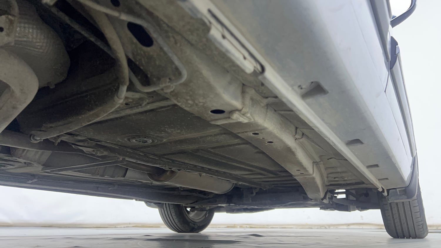 Used 2021 Maruti Suzuki Baleno Zeta Petrol Manual extra REAR RIGHT UNDERBODY VIEW