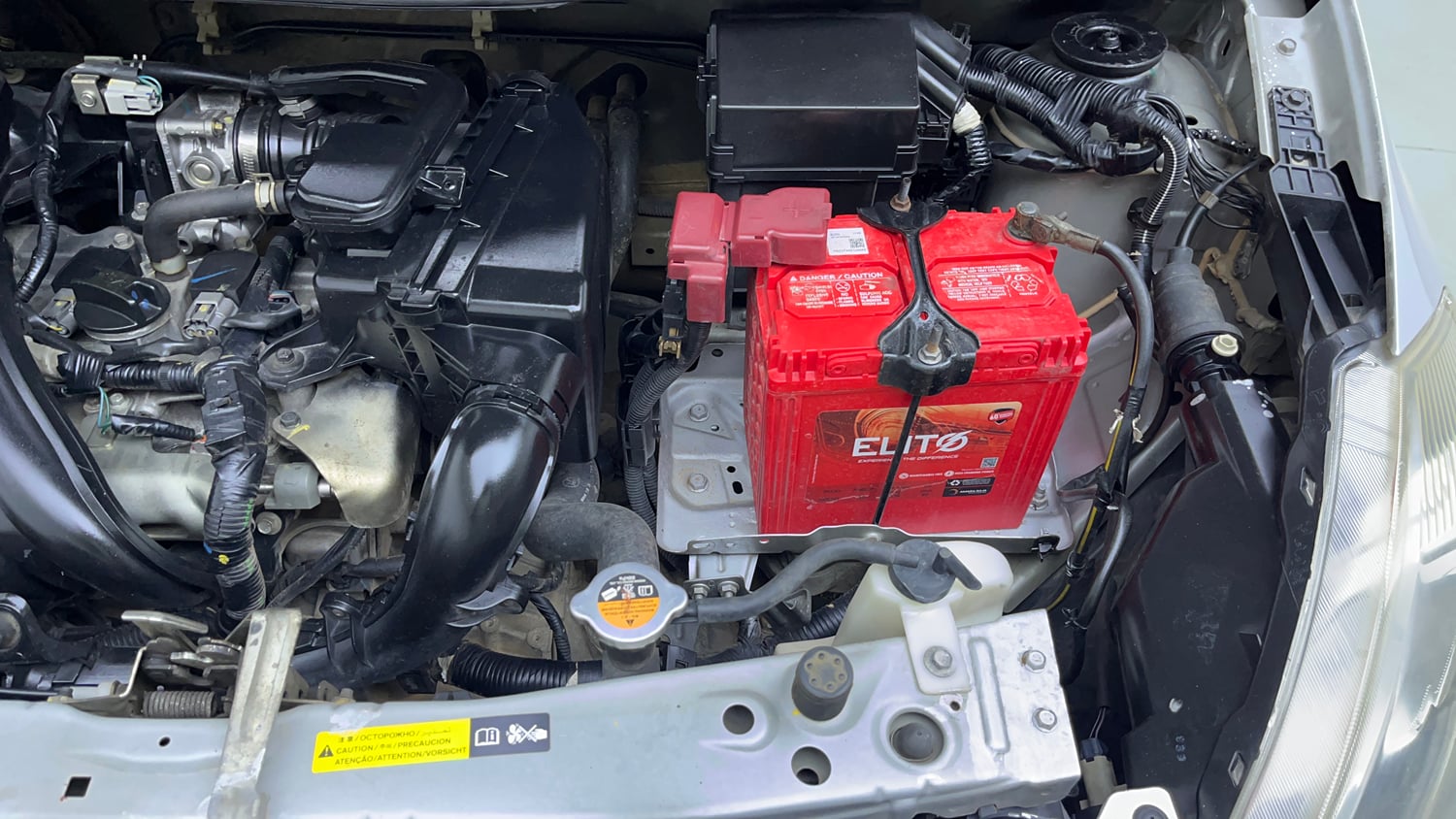 Used 2018 Datsun Go Plus T Petrol Manual engine ENGINE LEFT SIDE VIEW