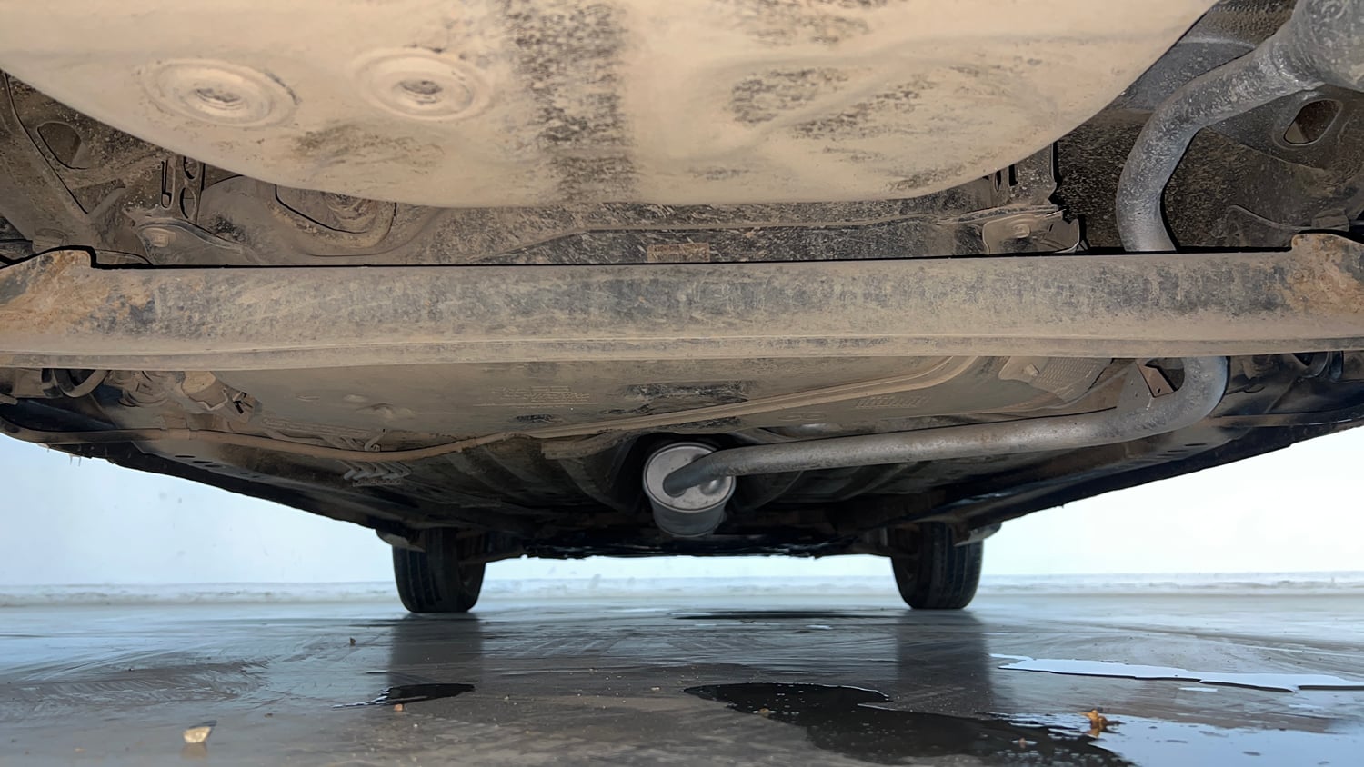 Used 2022 Maruti Suzuki Wagon R VXI 1.0 CNG Cng Manual extra REAR UNDERBODY VIEW (TAKEN FROM REAR)