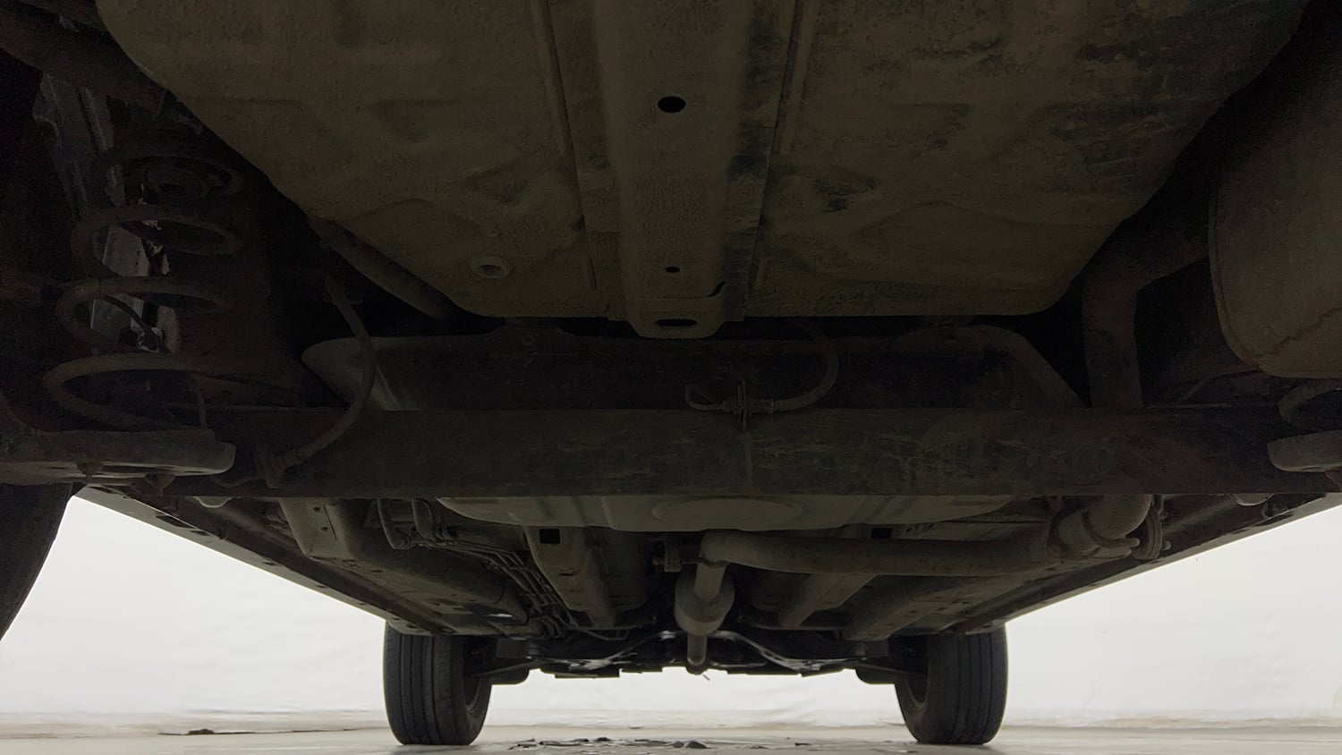 Used 2024 Tata Nexon Creative 1.2 Revotron Petrol 6MT Petrol Manual extra REAR UNDERBODY VIEW (TAKEN FROM REAR)
