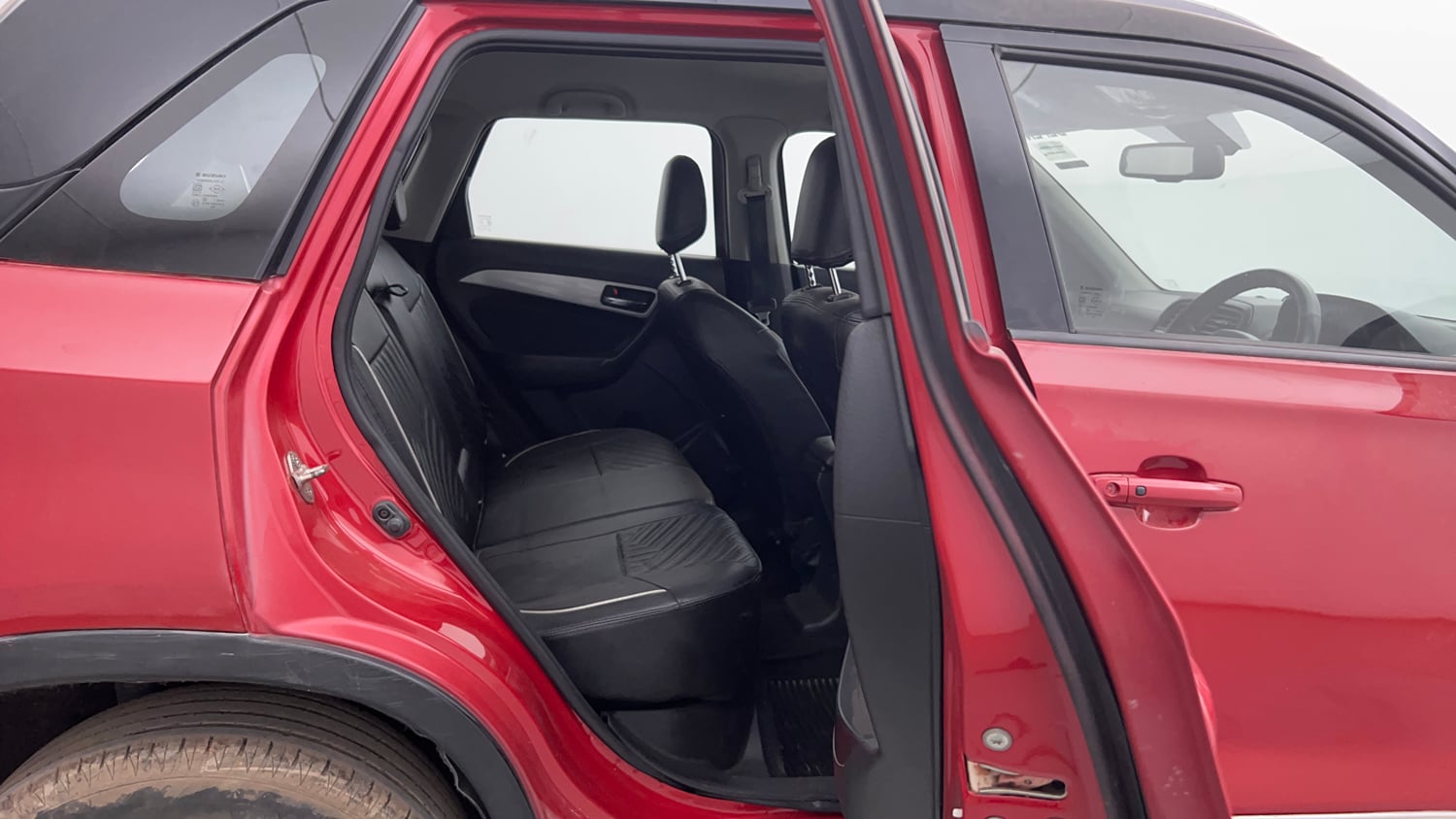 Used 2020 maruti-suzuki Vitara Brezza ZXi Plus Petrol Manual interior RIGHT SIDE REAR DOOR CABIN VIEW