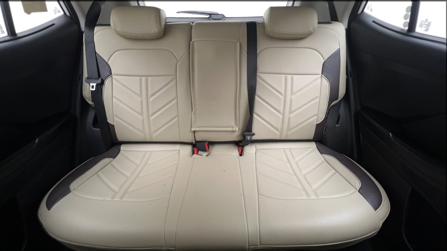 Used 2023 Hyundai Creta S Plus 1.5 Petrol Knight Petrol Manual interior REAR SEAT CONDITION VIEW