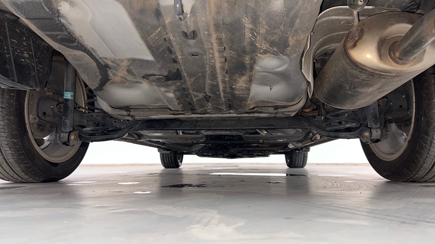 Used 2021 Honda City ZX CVT Petrol Petrol Automatic extra REAR UNDERBODY VIEW (TAKEN FROM REAR)